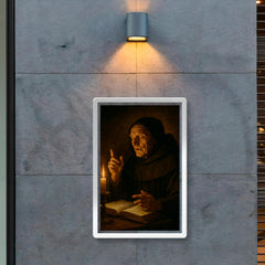 Meister Eckhart sermon in candlelight poster 2