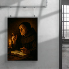 Meister Eckhart sermon in candlelight poster 4