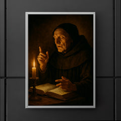 Meister Eckhart sermon in candlelight poster 5