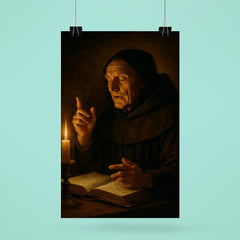 Meister Eckhart sermon in candlelight poster 6