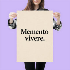 Memento vivere poster 3