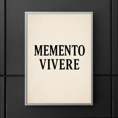 Memento vivere poster 5