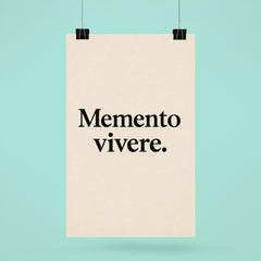 Memento vivere poster 6