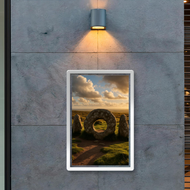 Men an Tol Cornwall England poster 2