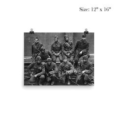 Men of the 369th Regiment (15th New York) Awarded Croix de Guerre for Gallantry in WWI, 1918 poster 3