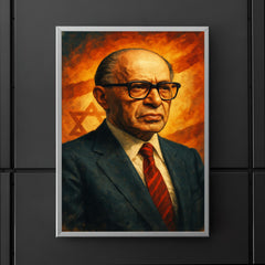Menachem Begin poster 5