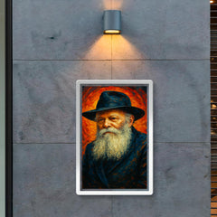 Menachem Mendel Schneerson poster 2