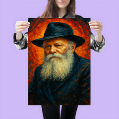Menachem Mendel Schneerson poster 3
