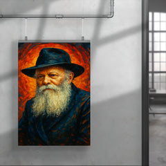 Menachem Mendel Schneerson poster 4