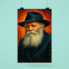 Menachem Mendel Schneerson poster 6