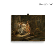 Mercury and Aglauros by Carel Fabritius poster 4