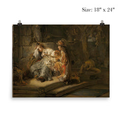 Mercury and Aglauros by Carel Fabritius poster 5