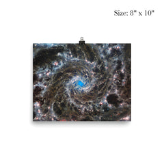 Messier 74 taken by James Webb Space Telescope poster 4