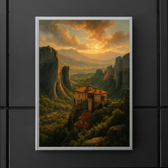 Meteora Monasteries Greece poster 5