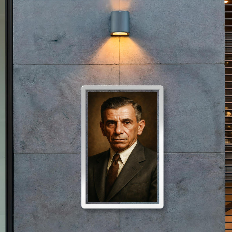 Meyer Lansky portrait poster 2