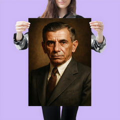 Meyer Lansky portrait poster 3