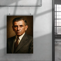 Meyer Lansky portrait poster 4
