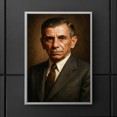 Meyer Lansky portrait poster 5