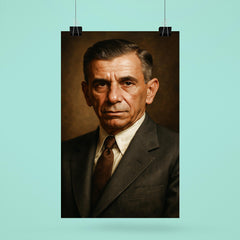 Meyer Lansky portrait poster 6