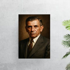 Meyer Lansky portrait poster 7