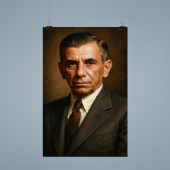 Meyer Lansky portrait poster 9