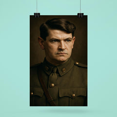 Michael Collins Irish leader portrait poster 6
