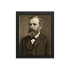 Michael E Bird framed print on a plain backdrop in size 8"x10".