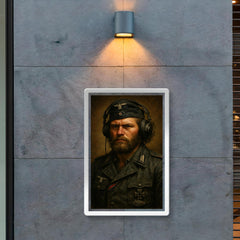Michael Wittmann style avoided instead Kurt Knispel portrait poster 2