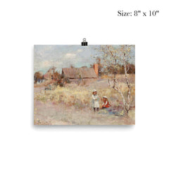 Midsummer by Walter Withers, 1895 poster 4