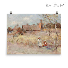 Midsummer by Walter Withers, 1895 poster 5