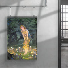 Midsummer Eve by Edward Robert Hughes poster 4