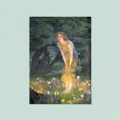 Midsummer Eve by Edward Robert Hughes poster 8