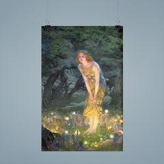 Midsummer Eve by Edward Robert Hughes poster 9