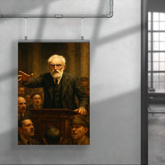Miguel de Unamuno Salamanca confrontation scene poster 4