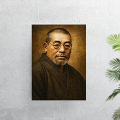 Mikao Usui portrait poster 7