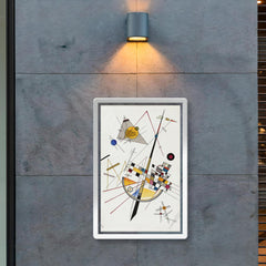 Mild Tension by Wassily Kandinsky poster 2