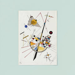 Mild Tension by Wassily Kandinsky poster 8