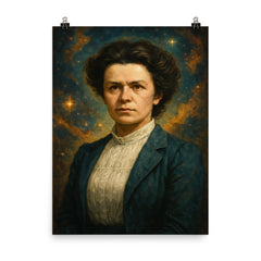 Mileva Maric poster on a plain backdrop in size 8"x10".