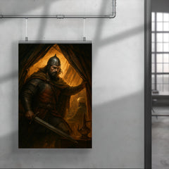 Miloš Obilić entering enemy tent poster 4