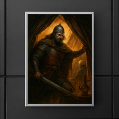 Miloš Obilić entering enemy tent poster 5