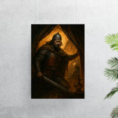 Miloš Obilić entering enemy tent poster 7