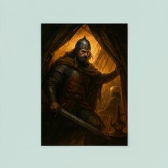 Miloš Obilić entering enemy tent poster 8