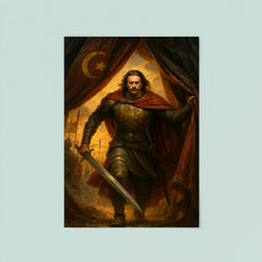 Miloš Obilić entering Ottoman tent at Kosovo poster 8
