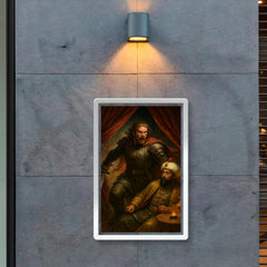 Miloš Obilić entering the Ottoman tent poster 2