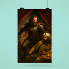 Miloš Obilić entering the Ottoman tent poster 6