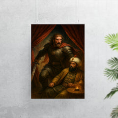 Miloš Obilić entering the Ottoman tent poster 7