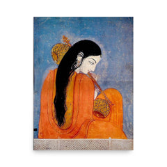 Mirabai poster on a plain backdrop in size 18"x24".