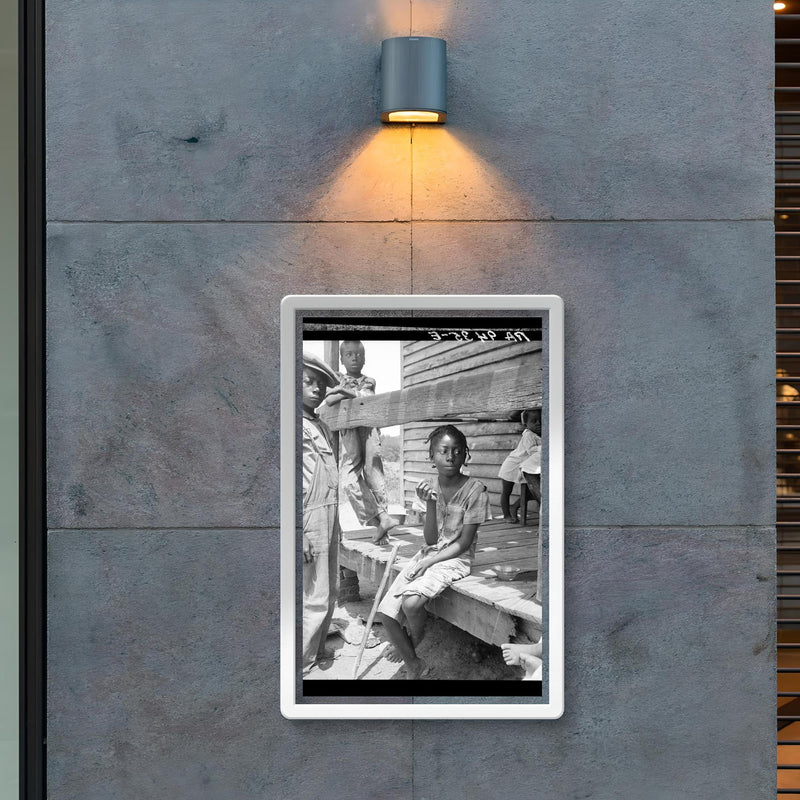 Mississippi Delta children by Dorothea Lange poster 2