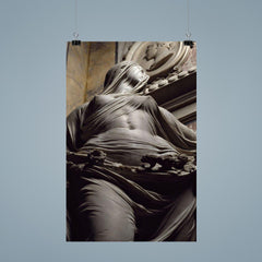 Modesty by Antonio Corradini, 1752 poster 9