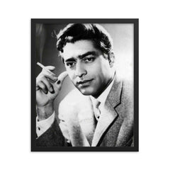 Mohammad Ali Fardin framed print on a plain backdrop in size 16"x20".